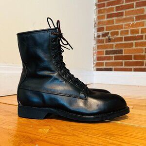 Vintage U.S. Military Vietnam 7-66 NAM Leather Men's Jump Paratrooper Boot 9.5